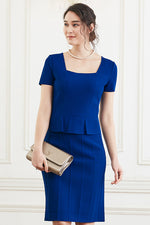 Washable Knit: Tacking Knit Dress