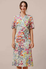 【ストレッチジャージー】ギャザーワンピース