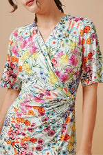 【ストレッチジャージー】ギャザーワンピース