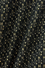 Lame Jacquard:Bolero-Length Jacket