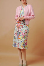 【ストレッチジャージー】ギャザーワンピース