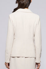 Beige Tailored Jacket