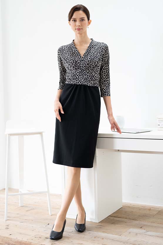 Sunny Egg x Black Docking Shell Dress