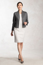 Medium Gray Bolero Jacket