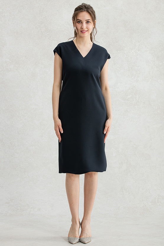 【Set-up】Navy Biz Sack Dress