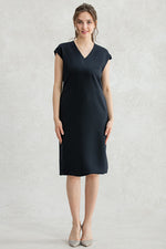 【Set-up】Navy Biz Sack Dress
