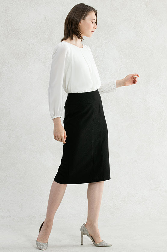 Suit Friendly: Knee-Length Skirt