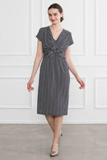 Iced Coffee Twist Dress