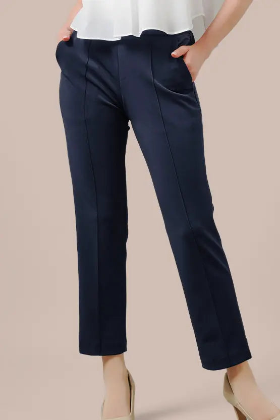 【スマートストレッチ】テーパードパンツ