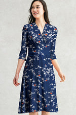 Ai Michelle Midi Cache-coeur Dress