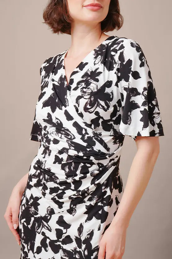 【ストレッチジャージー】ギャザーワンピース