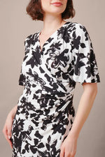 【ストレッチジャージー】ギャザーワンピース