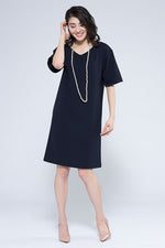 Navy Sack Dress