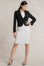 Black Short Tailored Jacket