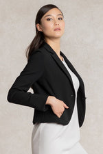Black Short Tailored Jacket