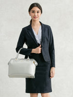 【Set-up】Navy Jacquard Tailored Jacket