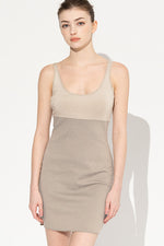 Greige Shape-Supporting Warm Underdress