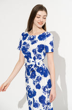 Blue Flower Daily Dress