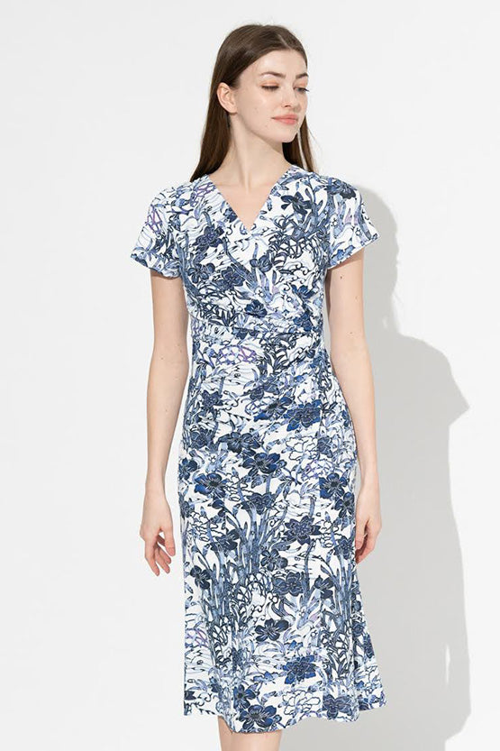 Ryukyu Bingata 'Ai' Gather Dress