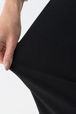 Pink Circle x Black Décolleté Tuck Dress