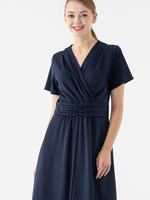 Navy Marilyn Dress