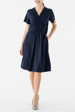 Navy Marilyn Dress