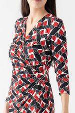 【4way】レッドキツネ ギャザーワンピース