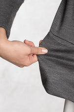 Medium Gray Bolero Jacket