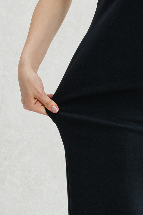 【Set-up】Navy Biz Sack Dress