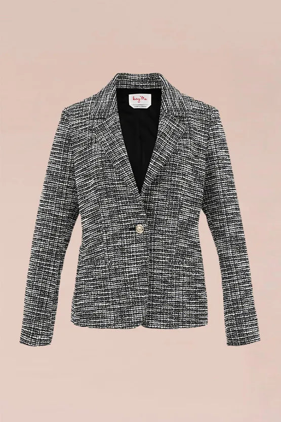 【ラメツイード】テーラードジャケット