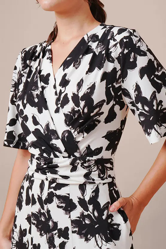 【ストレッチジャージー】ロングマリリンワンピース