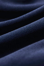 Navy Gather Dress