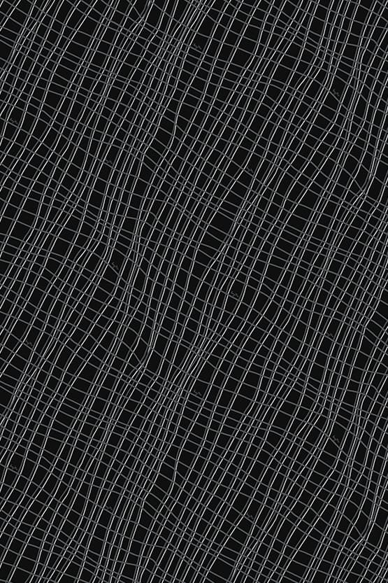 【接触冷感・強撚カノコ】ブラックチェック キーネックサックワンピース