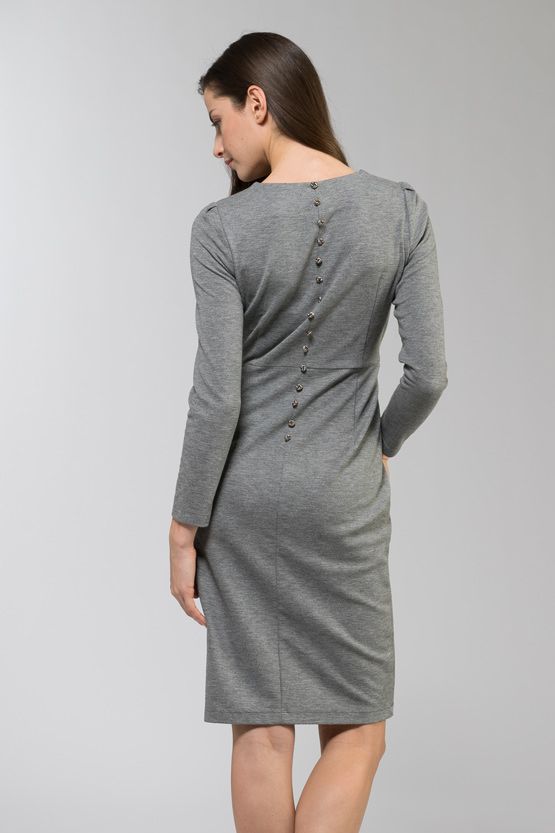 Grey Catherine Dress
