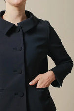 【スマートストレッチ】入卒・お受験対応ネイビーセットアップ