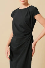 Cotton Blend Sash T-Shirt Dress