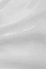 Stretch Chiffon: Round Neck Top