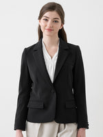 Black Stretch Blazer Jacket