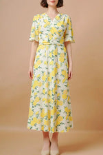 【ストレッチジャージー】ロングマリリンワンピース