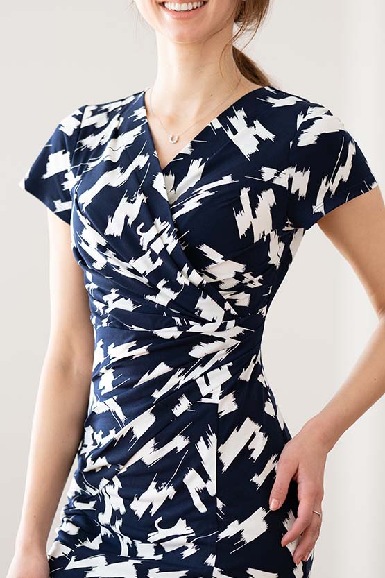 Hidden Cat Gather Dress