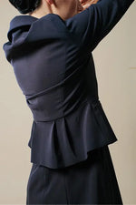 【スマートストレッチ】入卒・お受験対応ネイビーセットアップ