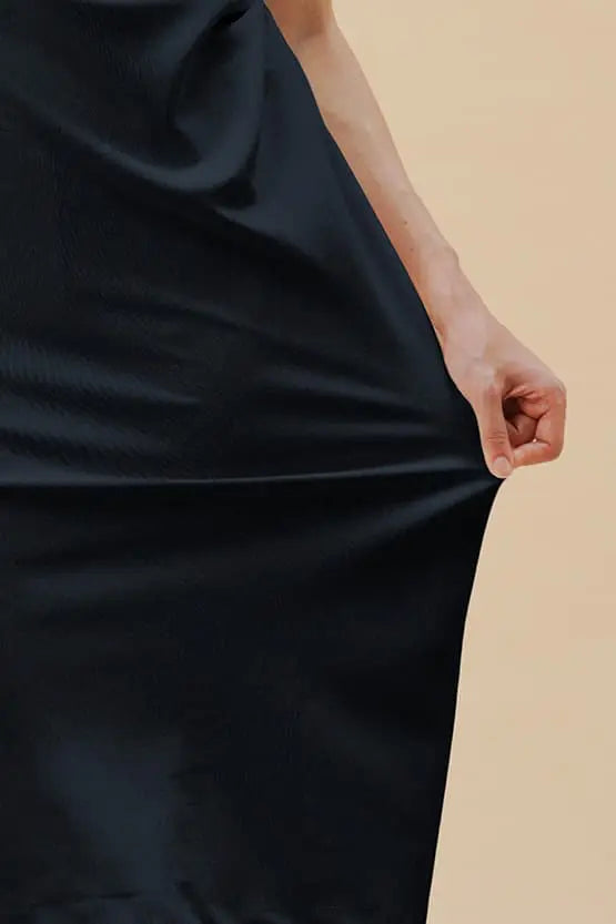 Cotton Blend Sash T-Shirt Dress