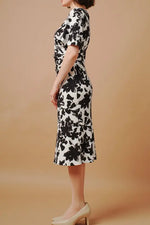 【ストレッチジャージー】ギャザーワンピース