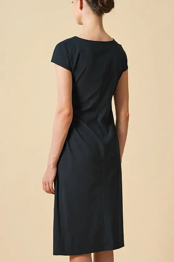 Cotton Blend Sash T-Shirt Dress
