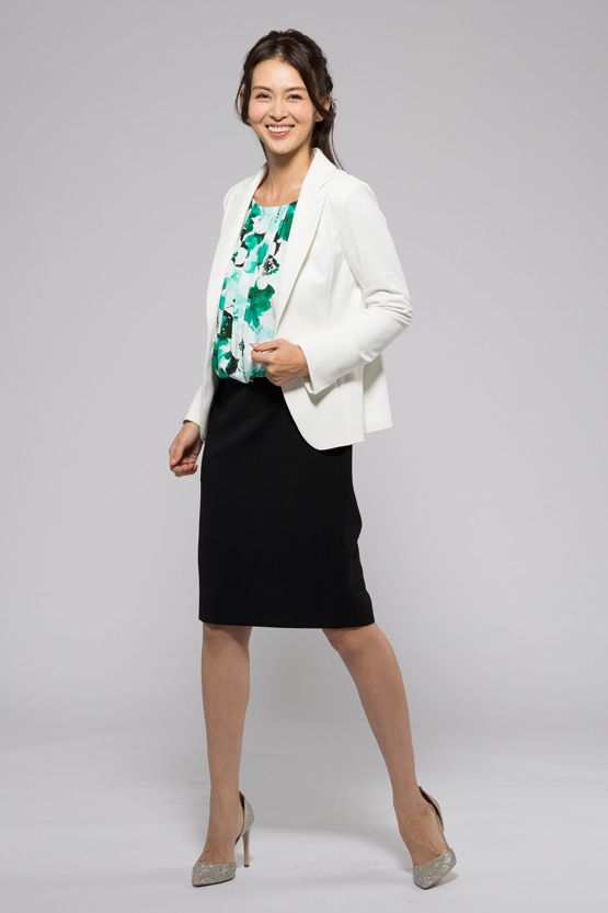 ポトス×ブラック ブラウジングワンピース