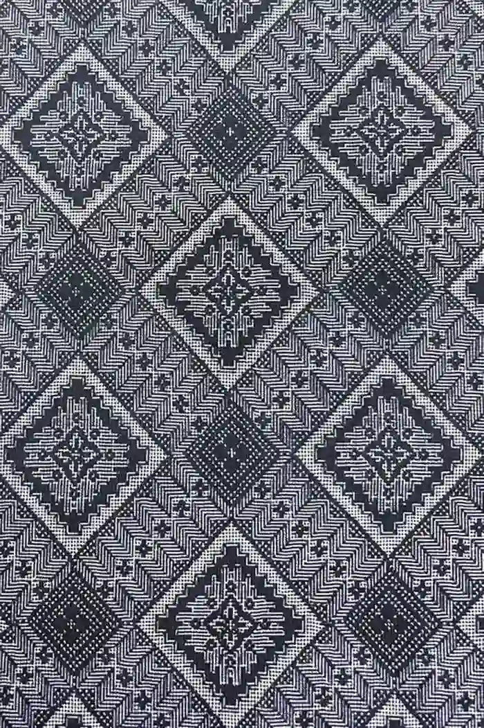 Oshima Tsumugi Design Stretch Jersey: Long Marilyn Dress