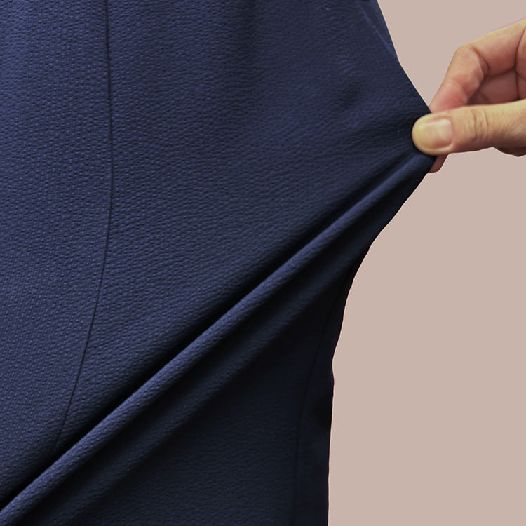 体型カバーもしっかり接触冷感ストレッチ素材