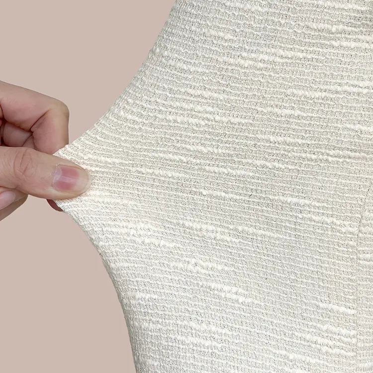 驚くほど軽量で快適!動ける上品ツイードワンピ