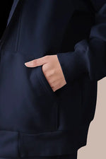 【宇宙素材】リブパーカー