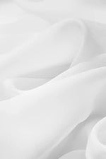 Cut Jacquard x Space Material: Decollete Tuck Dress